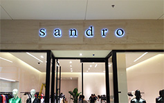 Sandro - Channel Letters