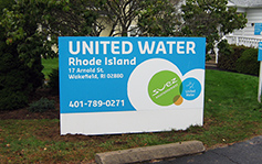 United Water - Monument Sign